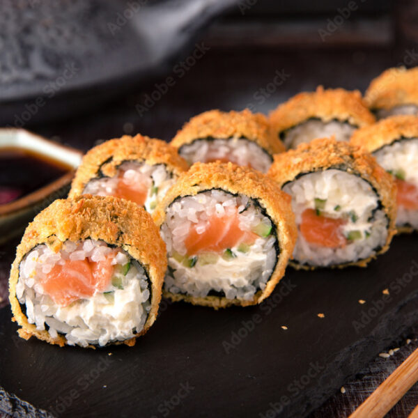 Fried Royal Salmon Roll